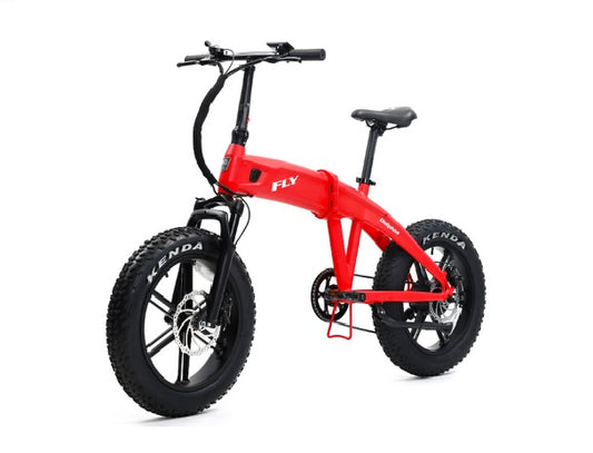 Dolphin-Electric-Bike-red